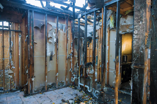 Professional Fire Board Up technician working in Palmetto, FL